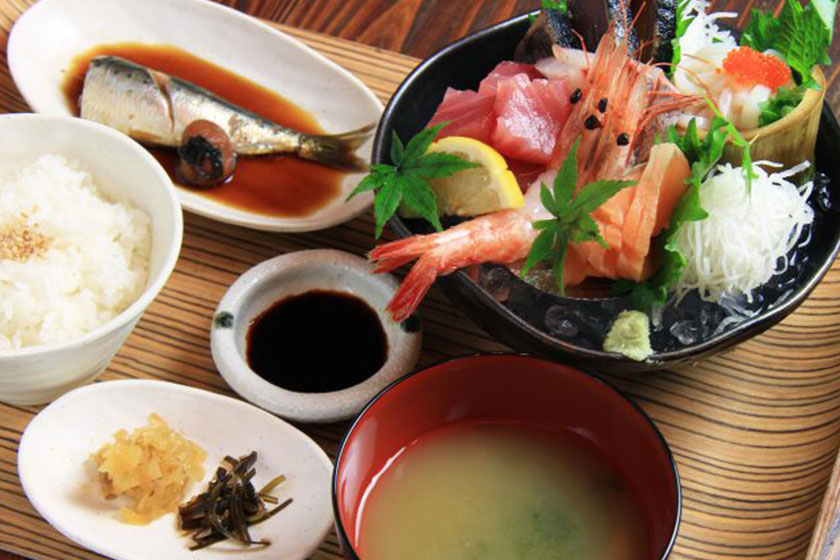 本日のお造り定食